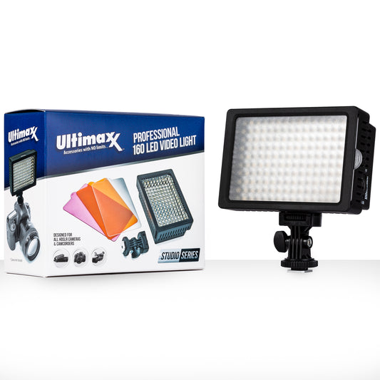 ULTIMAXX Professional 160 LED Video Light