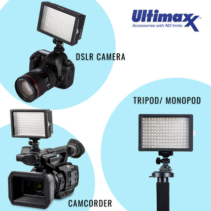 ULTIMAXX Professional 160 LED Video Light