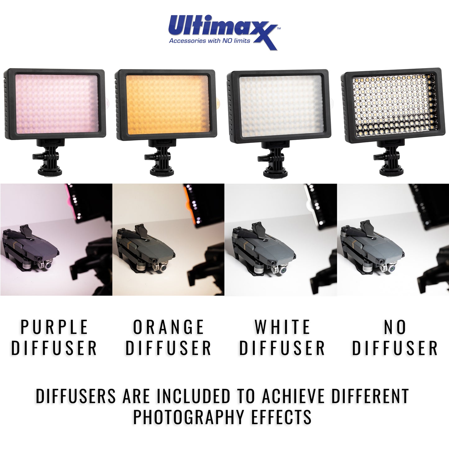 ULTIMAXX Professional 160 LED Video Light