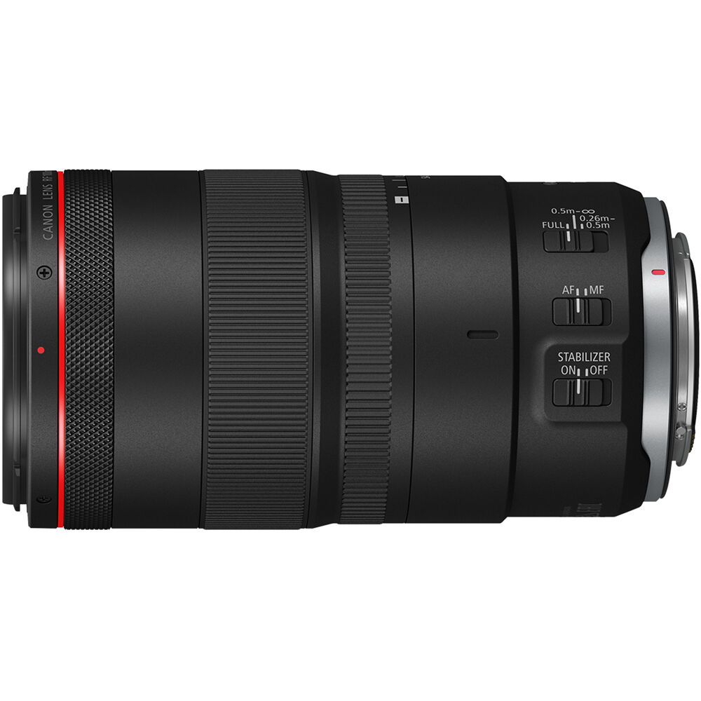 Canon RF 100mm f/2.8L Macro IS USM Lens with Deluxe Accessory Bundle: Variable Neutral Density Filter (ND2-ND400), 3PC UV Filter Kit, Wide-Angle Lens Filter with Detachable Macro & Much More