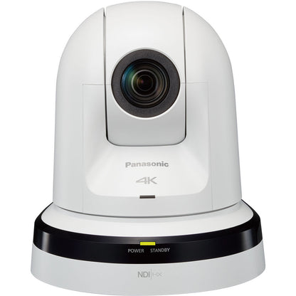 Panasonic AW-UN70W 20x Zoom 4K PTZ Camera with 3G/HD/SD-SDI & HDMI Output and NDI (White)