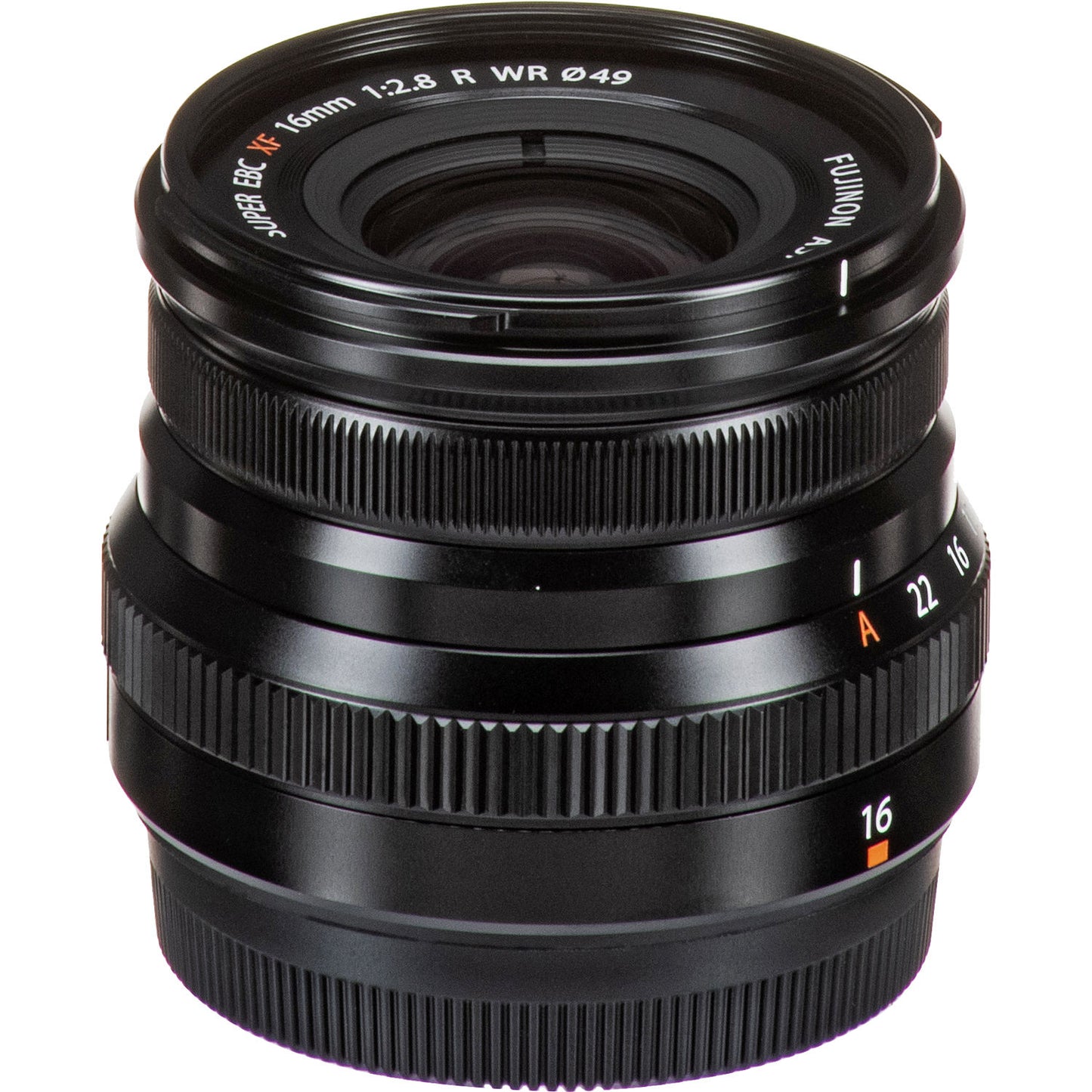 FUJIFILM XF 16mm f/2.8 R WR Lens (Black) with Advanced Accessory Bundle: Water-Resistant Lens Pouch, 6PC Gradual Color Filter Kit, 3PC Multi-Coated UV Filter Kit (UV, CPL, FLD) & Much More