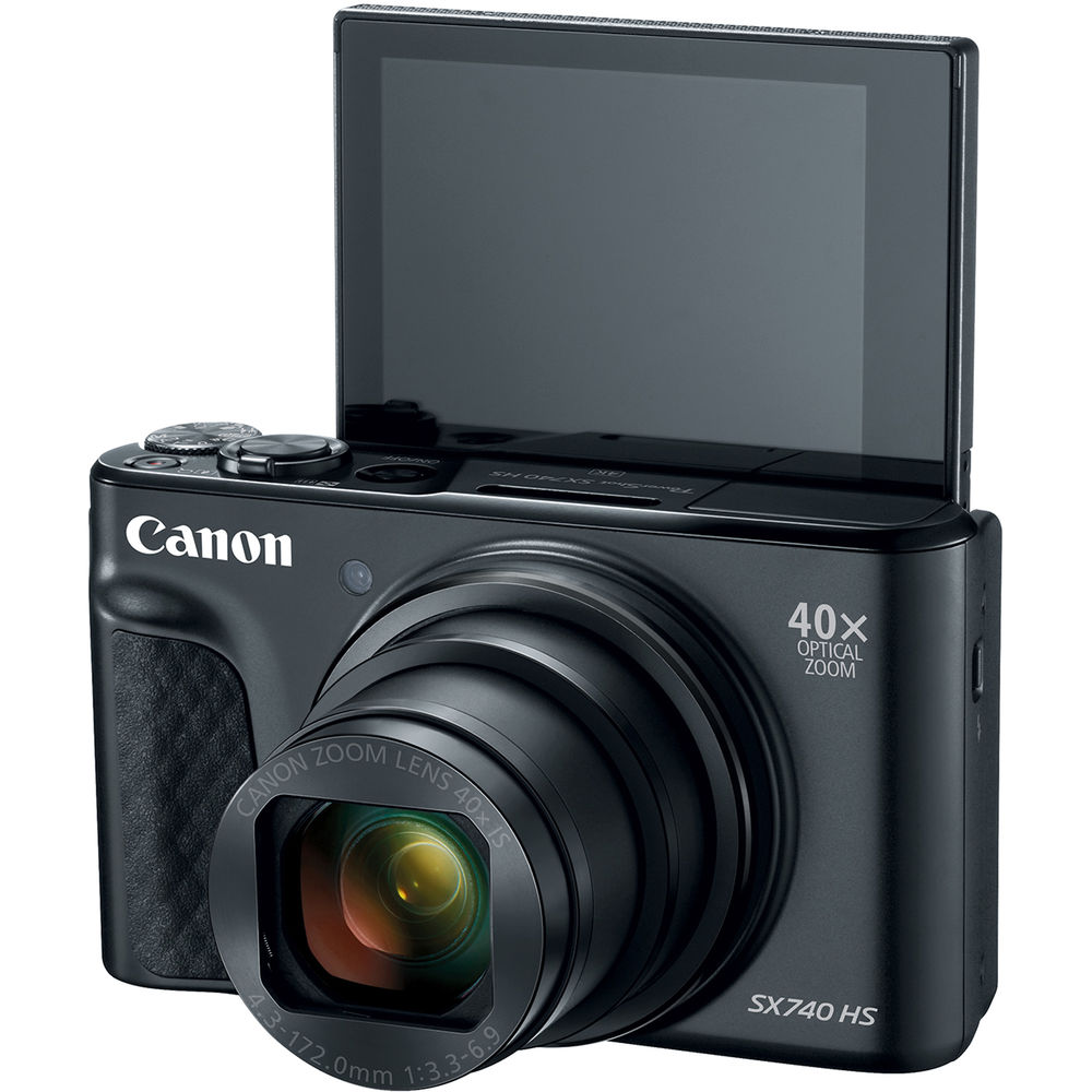 Canon PowerShot SX740 HS (Black) - Phoenix Photo