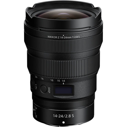 Nikon NIKKOR Z 14-24mm f/2.8 S Lens Basic Bundle