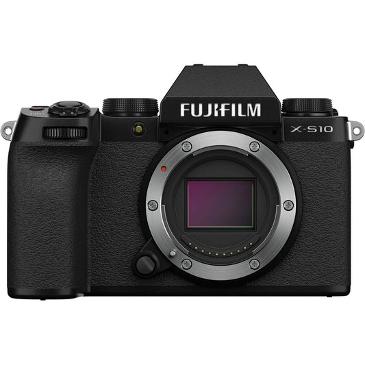 FUJIFILM X-S10 Mirrorless Camera (Body Only, Black)