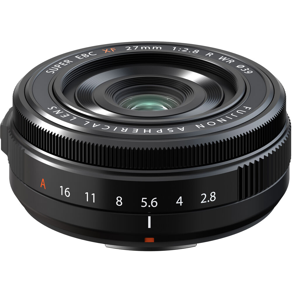 FUJIFILM XF 27mm f/2.8 R WR Lens (Black)
