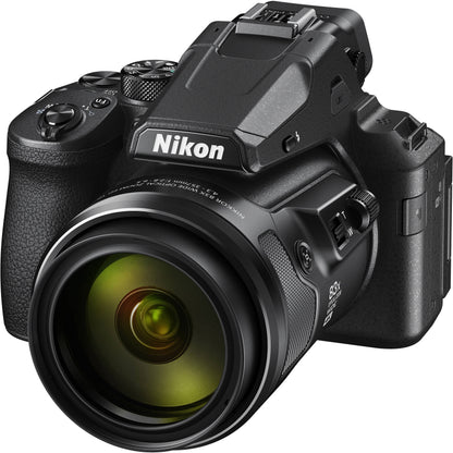 Nikon COOLPIX P950 Digital Camera with Essential Accessory Bundle: SanDisk 64GB Extreme Pro SDXC, Replacement Battery with Travel Charger & More (20pc Bundle)