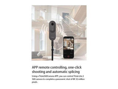 Trisio Lite 2 VR - 8K Virtual Tour NodeRotate 360° Camera
