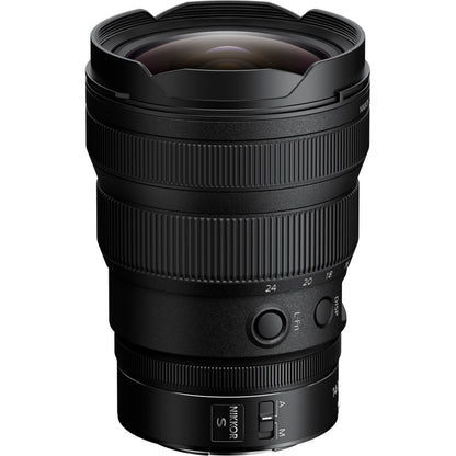 Ultimaxx Essential Bundle + Nikon NIKKOR Z 14-24mm f/2.8 S Lens + SanDisk 32GB Ultra Memory Card, Water-Resistant Lens Pouch, Manufacturer’s Accessories & More (15pc Bundle)