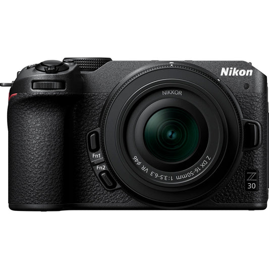 Nikon Z30 Mirrorless Camera w/ Z DX 16-50mm f/3.5-6.3 VR Lens (Black)