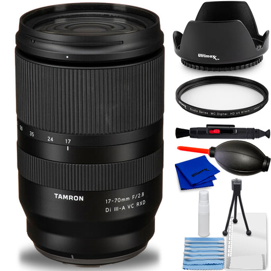 Tamron 17-70mm f/2.8 Di III-A VC RXD Lens for FUJIFILM X Bundle