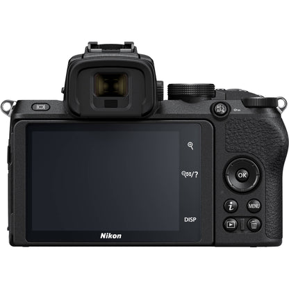 Ultimaxx Essential Nikon Z50 (Body Only) Bundle - Includes: 64GB Ultra Memory Card, Extended Life Replacement Battery, Water-Resistant Camera Backpack & More (16pc Bundle)
