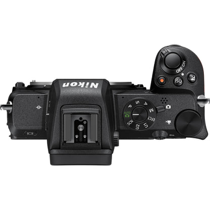 Ultimaxx Essential Nikon Z50 (Body Only) Bundle - Includes: 64GB Ultra Memory Card, Extended Life Replacement Battery, Water-Resistant Camera Backpack & More (16pc Bundle)