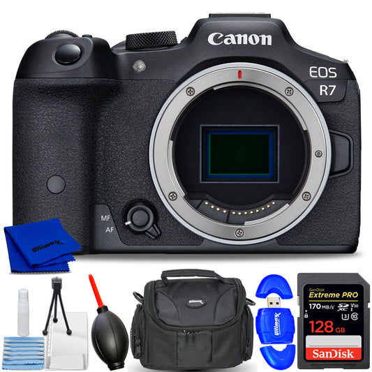 Canon EOS R7 Mirrorless Camera (Body Only) Bundle