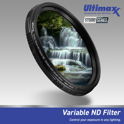 Canon 24mm f/1.4L Lens Bundle - Includes: Variable Neutral Density Filter (ND2-ND400), 4PC Macro Close-Up Filter Kit, Protective UV Filter & More (16pc Bundle)