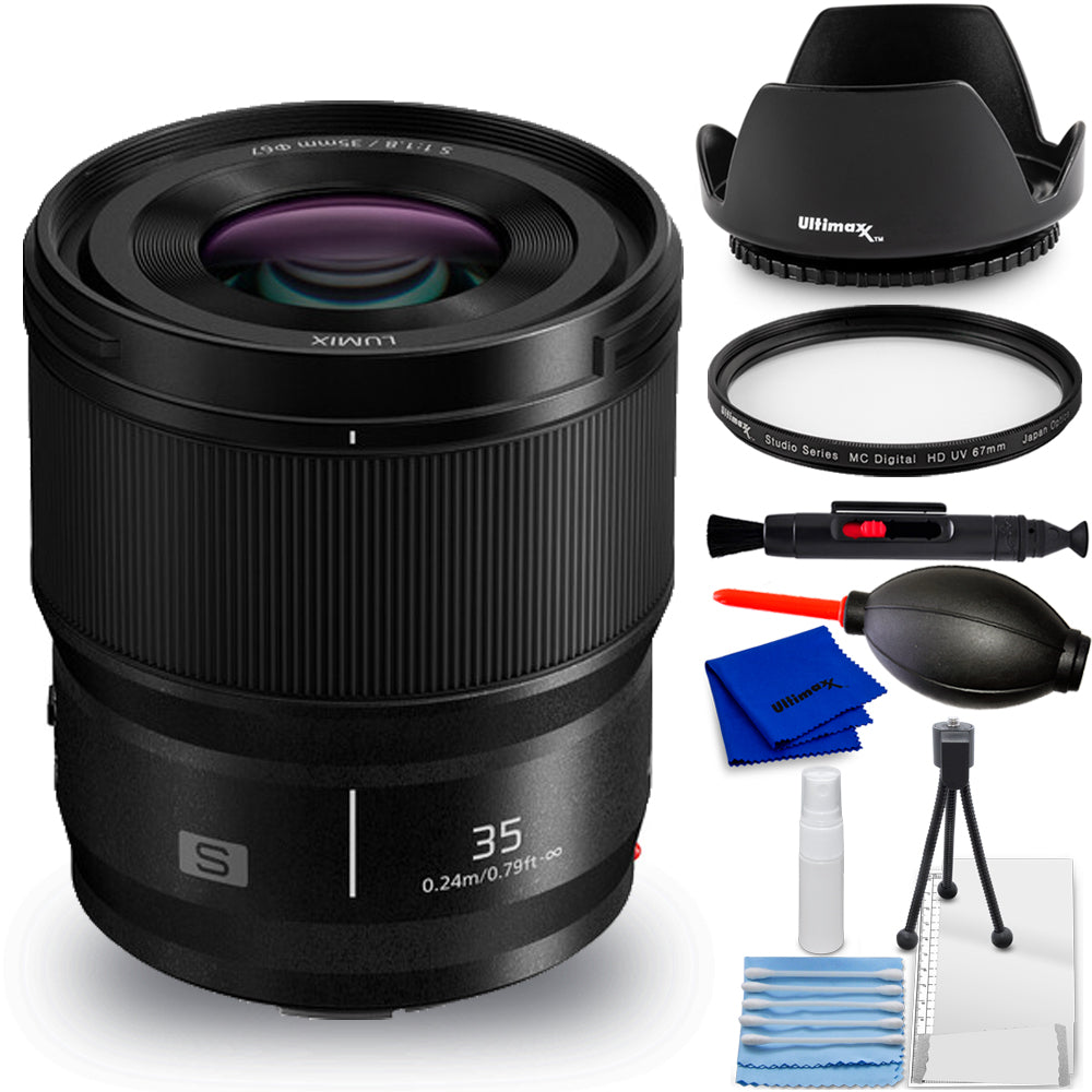 Panasonic Lumix S 35mm f/1.8 Lens Bundle 1