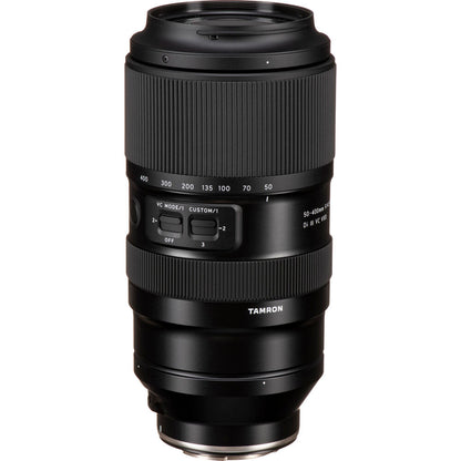 Tamron 50-400mm f/4.5-6.3 Di III VC VXD Lens for Sony E Starter Bundle