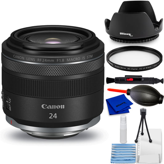 Canon RF 24mm f/1.8 Macro IS STM Lens Bundle