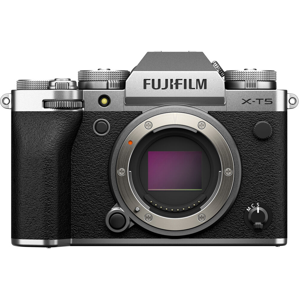 FUJIFILM X-T5 Mirrorless Camera (Body, Silver)