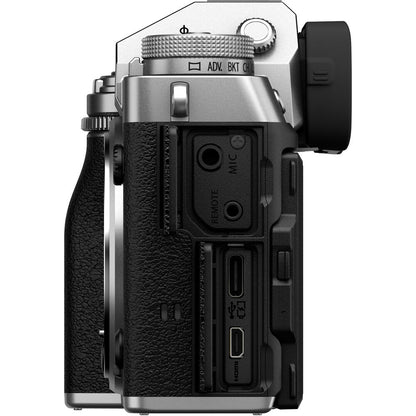 FUJIFILM X-T5 Mirrorless Camera (Body, Silver)