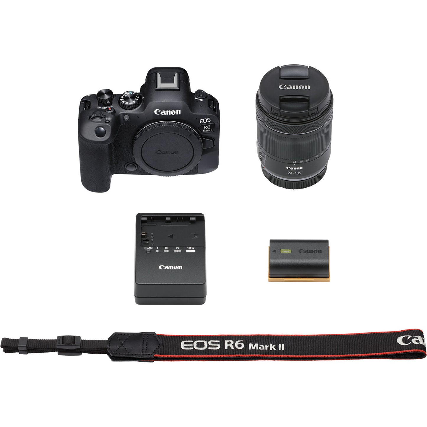 Canon EOS R6 Mark II Mirrorless Camera with RF 24-105mm f/4-7.1 IS STM Lens