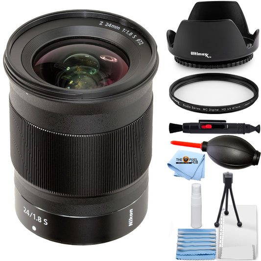Nikon NIKKOR Z 24mm f/1.8 S Lens Bundle