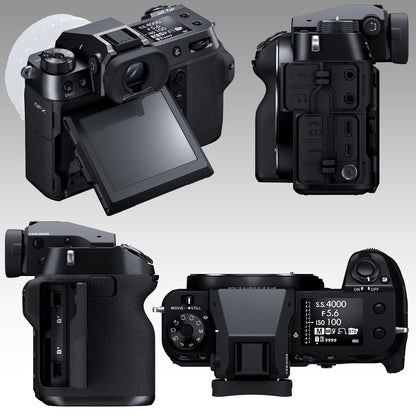 Ultimaxx Essential FUJIFILM GFX 100S Medium Format Mirrorless Camera Bundle (Body Only) - Includes: 2x 64GB Extreme Memory Cards, V-Shaped Bracket & More (25pc Bundle)