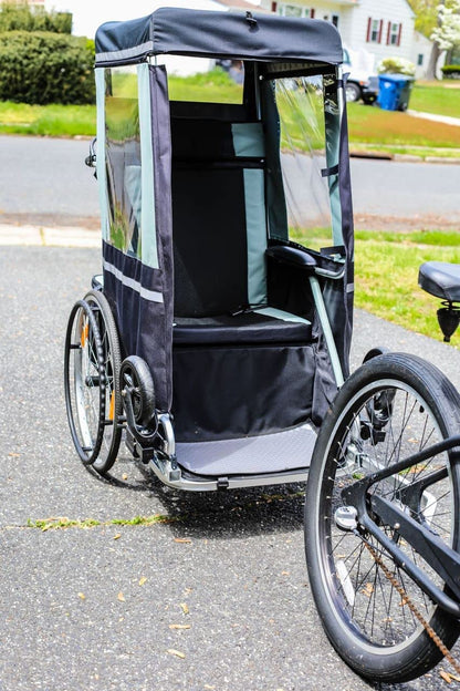 Pedicruiser - 3 in 1 Bike Trailer: Adult Trailer + Stroller + Wheelchair