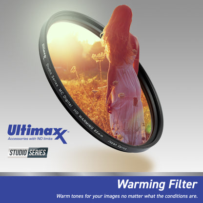 Ultimaxx Essential Canon RF 28-70mm f/2L USM Lens Bundle - Includes: Ultimate 4PC Filter Kit (Warming, UV, CPL, ND9), Universal Lens Cap Keeper & More (13pc Bundle)