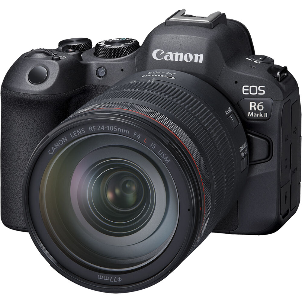Canon EOS R6 Mark II Mirrorless Camera with 24-105mm f/4L IS USM Lens Bundle