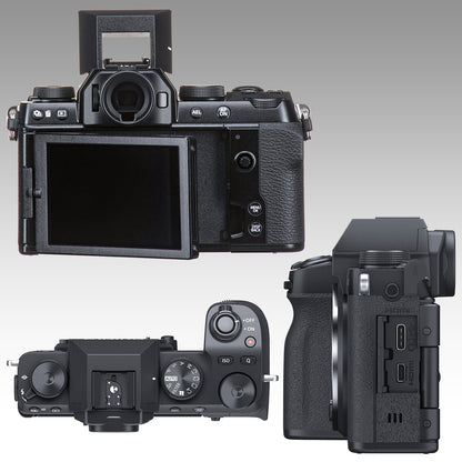 Ultimaxx Essential FUJIFILM X-S10 Mirrorless Camera Bundle (Black - Body Only) - Includes: 128GB Ultra Memory Card, 1x Replacement Battery & More (22pc Bundle)