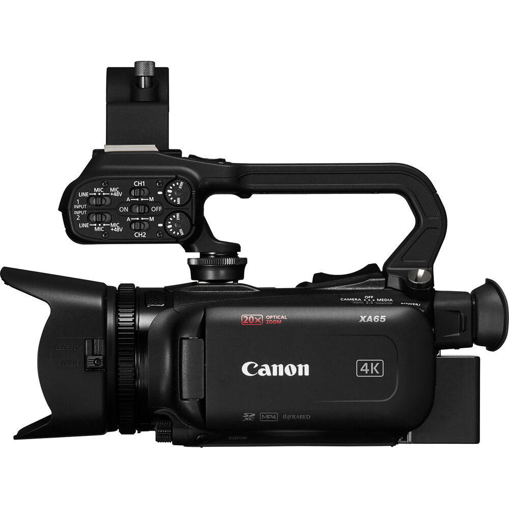 Canon XA65 Professional UHD 4K Camcorder PAL