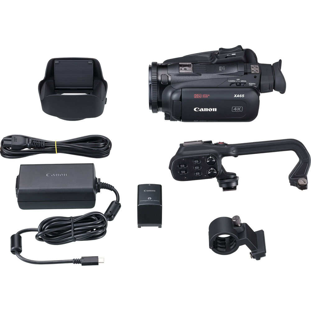 Canon XA65 Professional UHD 4K Camcorder PAL