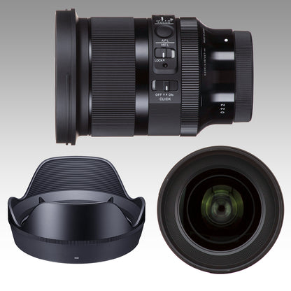 Ultimaxx Essential Sigma 20mm f/1.4 DG DN Art Lens Bundle (E Mount) - Includes: 4PC Macro Close-Up Filter Kit, Water-Resistant Lens Pouch & More (15pc Bundle)