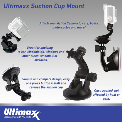 Ultimaxx Grand GoPro HERO11 Black Mini Bundle - Includes: 64GB Extreme MicroSDXC, Multi-Adjustable Bike / Pipe Mount, Selfie-Stick & Much More (27pc Bundle)