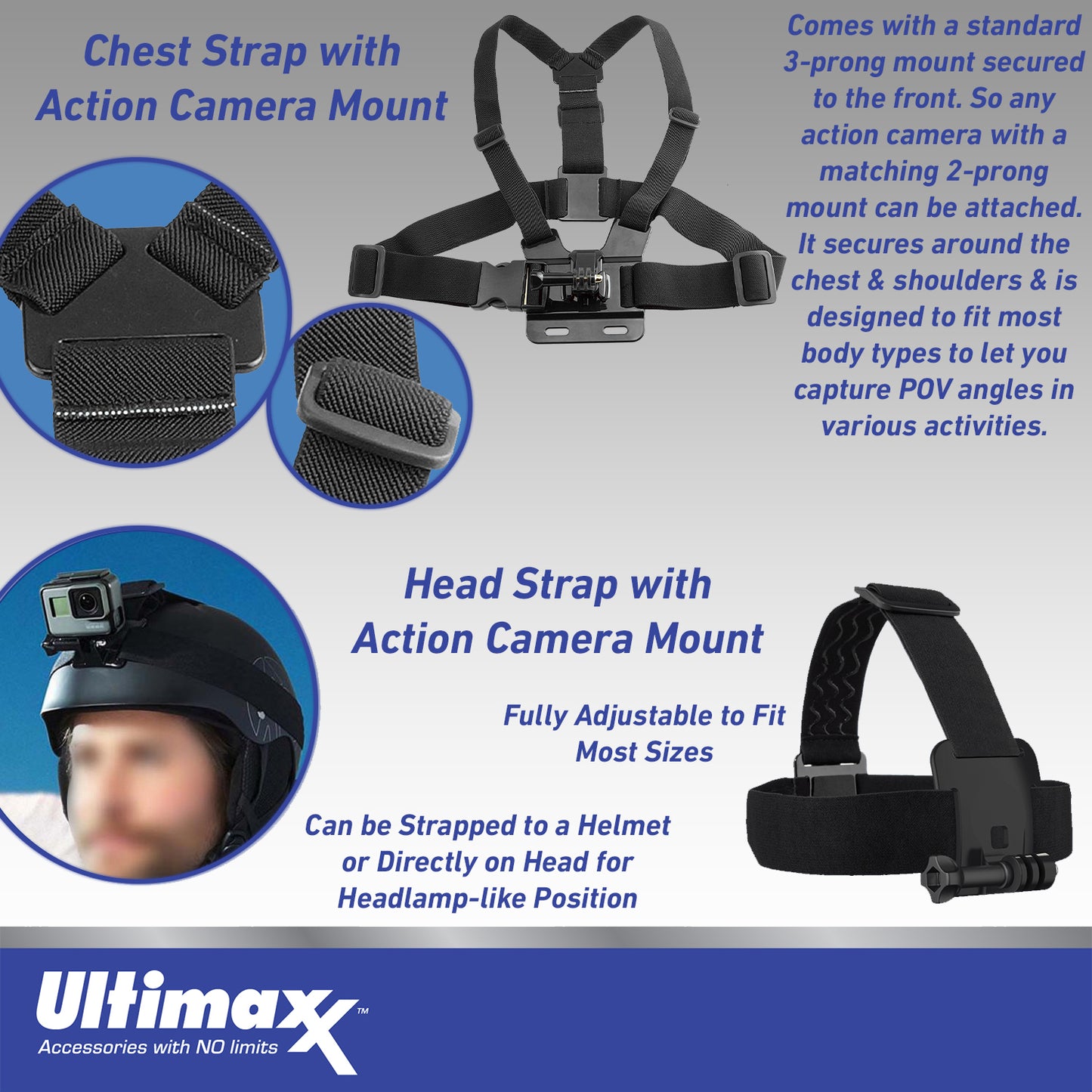 Ultimaxx Grand GoPro HERO11 Black Mini Bundle - Includes: 64GB Extreme MicroSDXC, Multi-Adjustable Bike / Pipe Mount, Selfie-Stick & Much More (27pc Bundle)