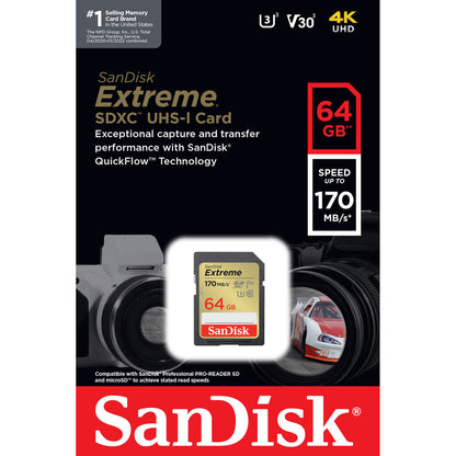 SanDisk 64GB Extreme 170MB/s