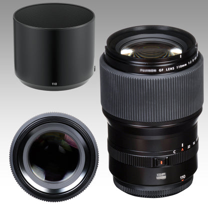 Ultimaxx Essential FUJIFILM GF 110mm f/2 R LM WR Lens Bundle - Includes: 0.43x Wide-Angle Lens Attachment, Protective UV Filter & More (12pc Bundle)