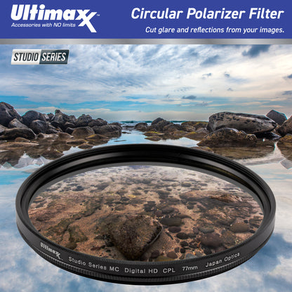 Ultimaxx Essential Canon RF 70-200mm f/2.8L IS USM Lens Bundle - Includes: Protective UV and CPL Filters & More (11pc Bundle)