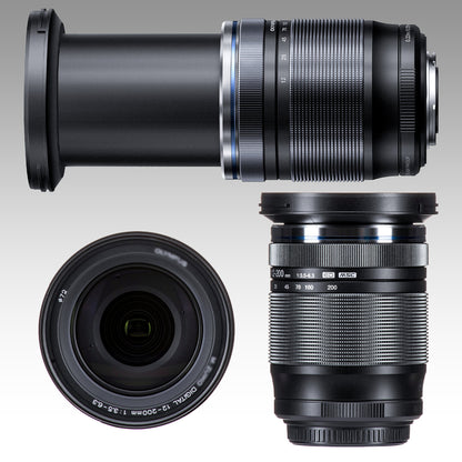 Ultimaxx Essential Olympus M.Zuiko Digital ED 12-200mm f/3.5-6.3 Lens Bundle - Includes: 2.2x Telephoto Zoom Lens Attachment & More (14pc Bundle)