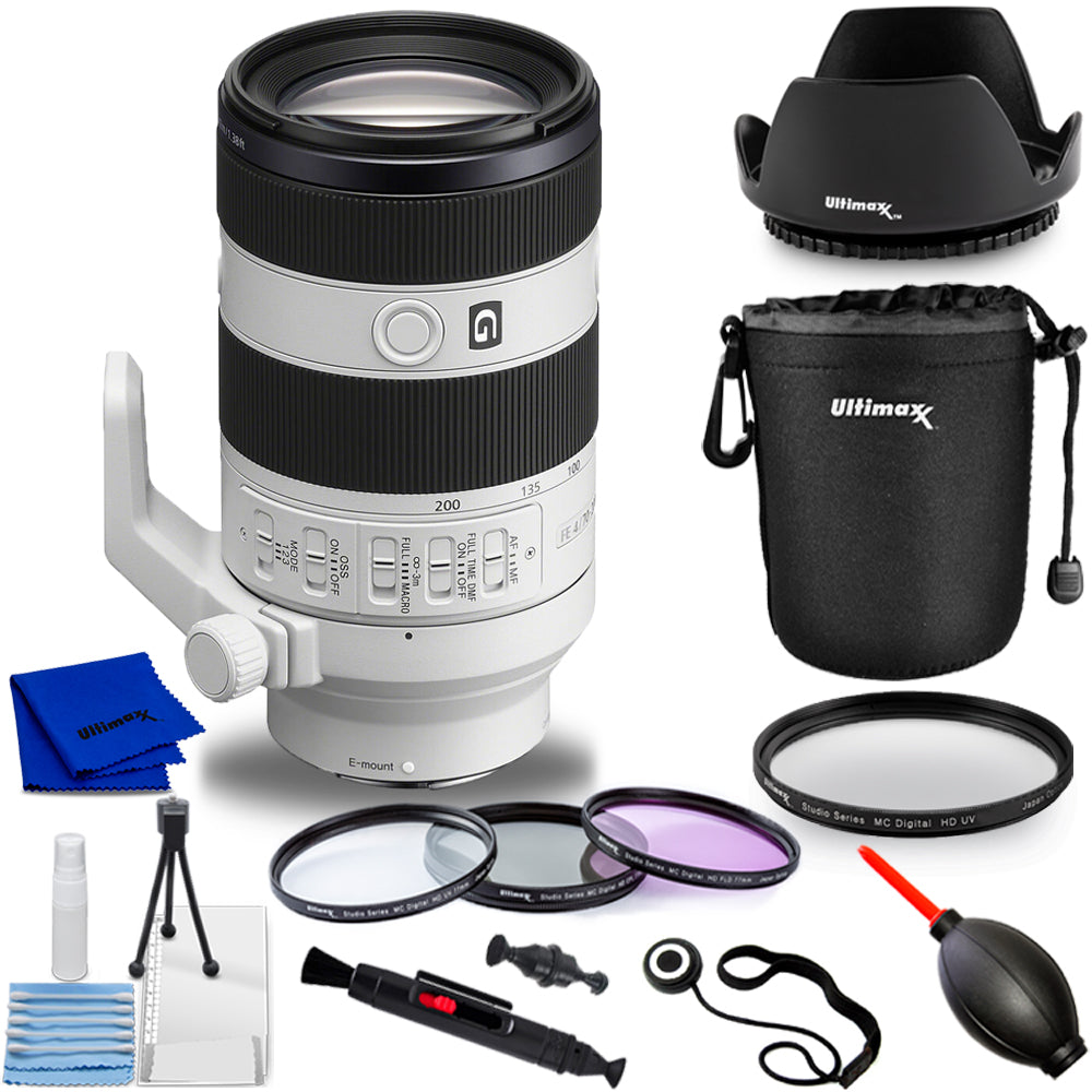 Sony FE 70-200mm f/4 Macro G OSS II Lens Bundle