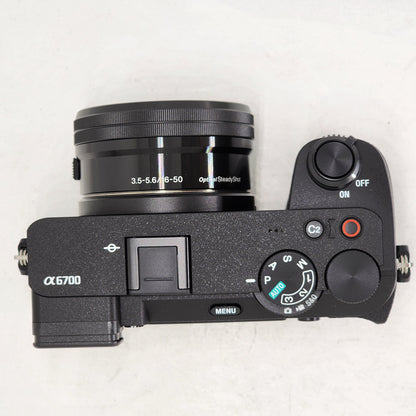 Sony a6700 Mirrorless Camera with 16-50mm Lens Bundle
