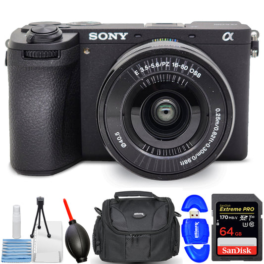 Sony a6700 Mirrorless Camera with 16-50mm Lens Bundle