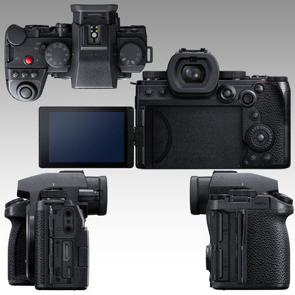 Panasonic Lumix S5 IIX Mirrorless Camera (Body Only) Advanced Bundle - Includes: 2x 64GB Ultra Memory Cards, Replacement Battery & More (22pc Bundle)