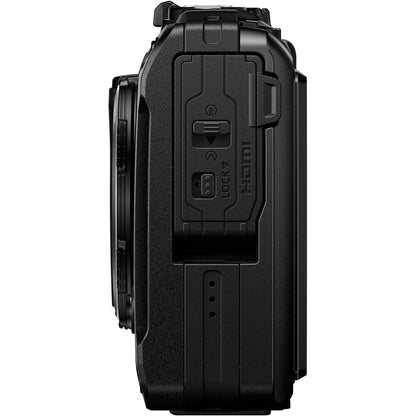 OM SYSTEM Tough TG-7 Digital Camera (Black) Bundle