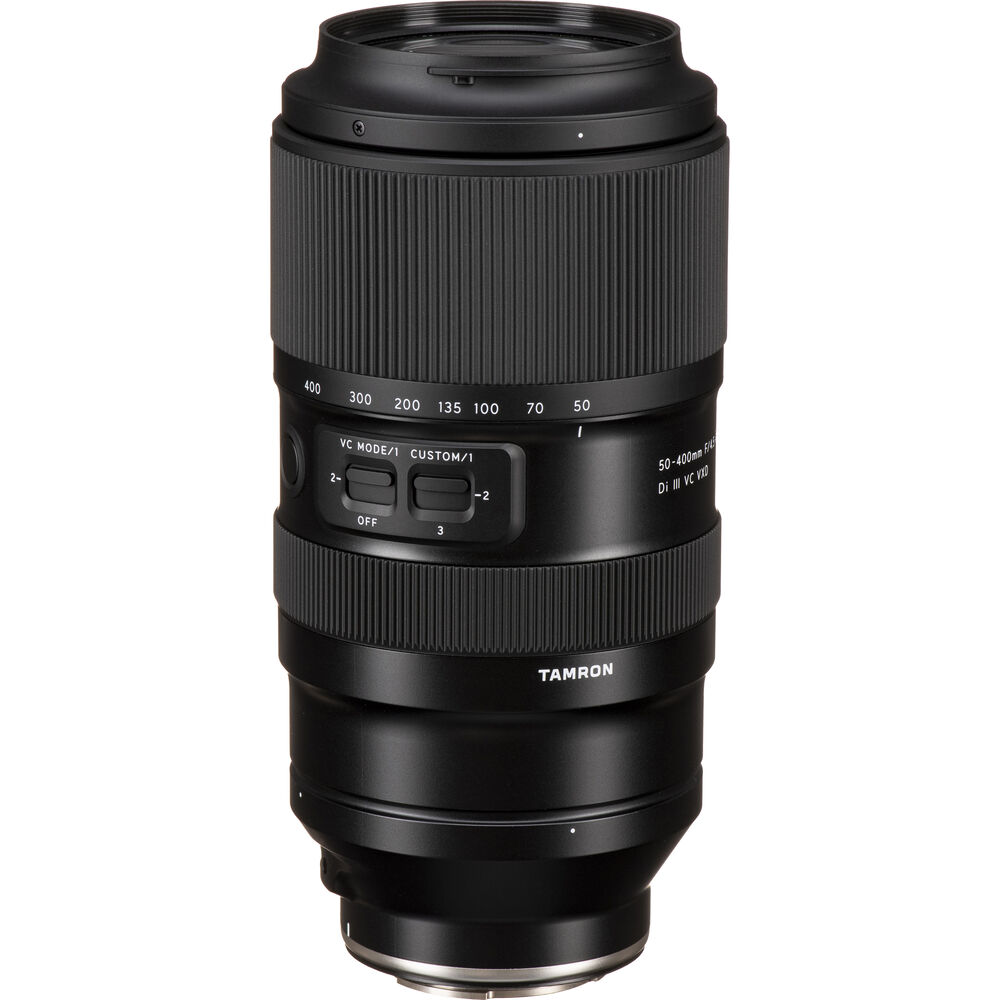 Tamron 50-400mm f/4.5-6.3 Di III VC VXD Lens for Sony E Advanced Bundle