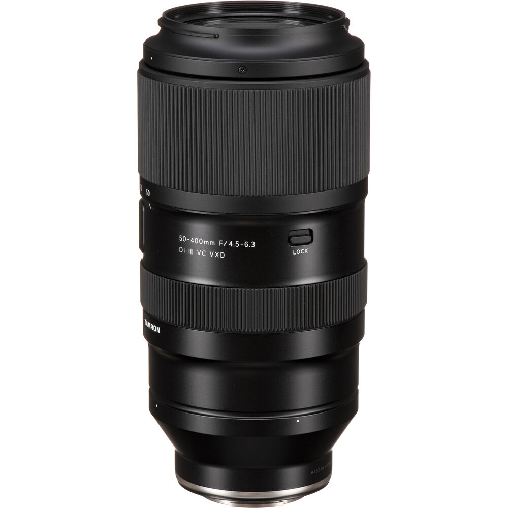 Tamron 50-400mm f/4.5-6.3 Di III VC VXD Lens for Sony E Advanced Bundle