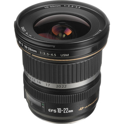Canon EF-S 10-22mm f3.5-4.5 USM Lens front view