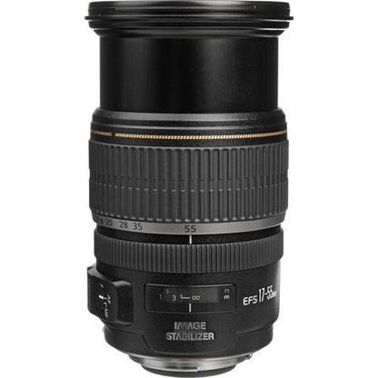 Canon EF-S 17-55mm f/2.8 standard zoom lens for portraits and events