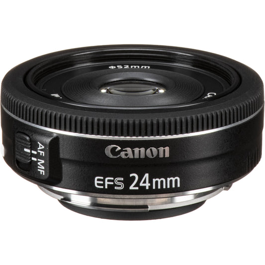 Canon EF-S 24mm Lens f/2.8 STM for APS-C DSLR cameras